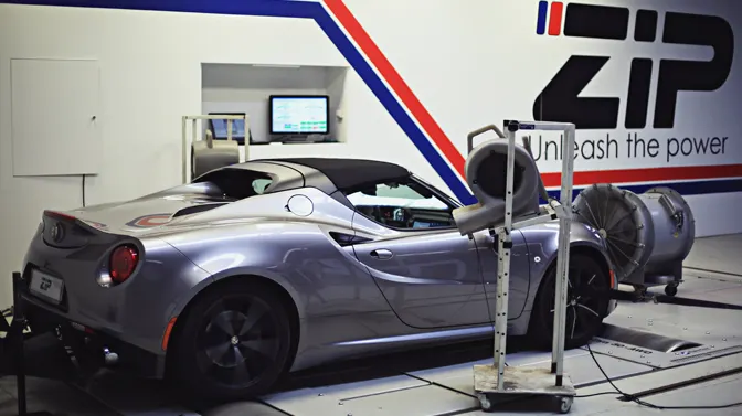 Alfa Romeo 4c 1750 tbi 240pk chiptuning